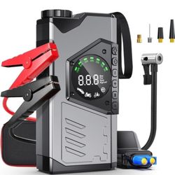 3000A Portable Jump Starter Pack with 150PSI Tire Inflato