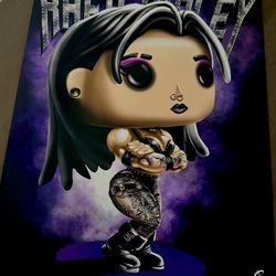 Rhea Ripley WWE Wrestling Funko Style Print