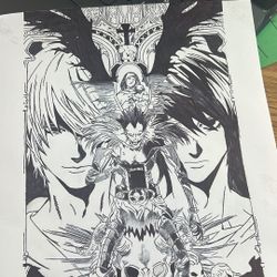 I Draw Custom Art Portraits, Anime, Tattoo Designs, Logos