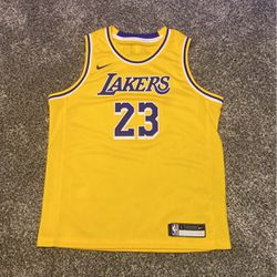 Kids Large LeBron James Lakers Nike Jersey