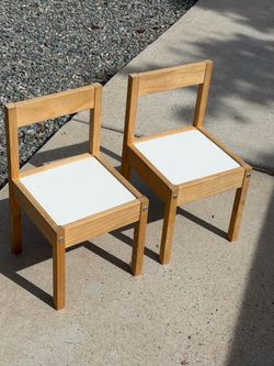 IKEA LÄTT Children's Chairs - Pair