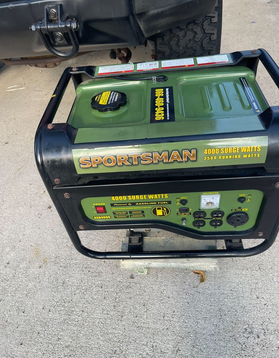 Used Sportsman Generator