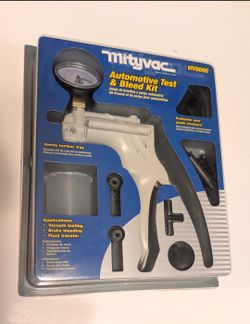 Mityvac MV8000 Automotive Tune-up/Brake Bleeder Kit W/ One Finger Vacuum Release