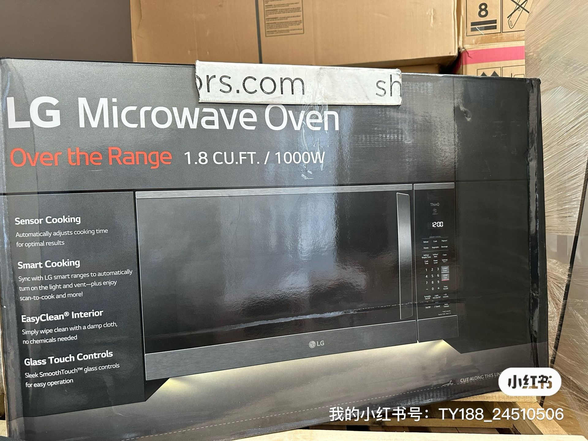 LG Microwave Oven 1.8 CU