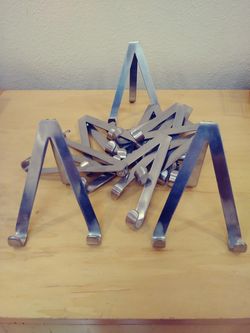 Metal display stands