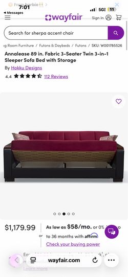 Modern Sofa Bed with storage