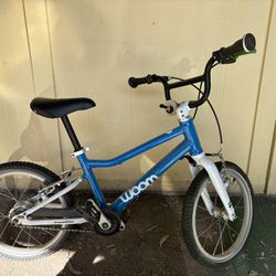 Woom 16 Inch Sky Blue Kid’s Bike