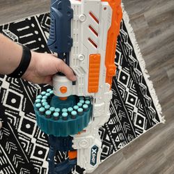 nerf and x shot guns