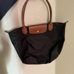 Black Medium Long Champ 