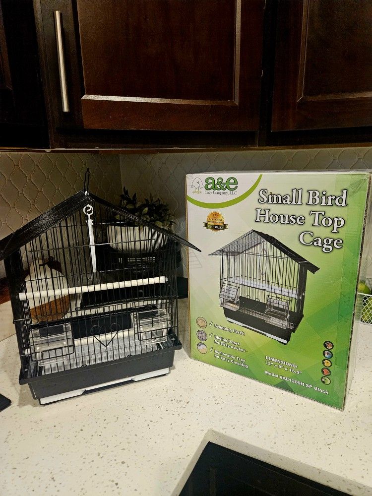 2 Small Bird Cages