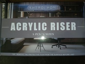 Acrylic Riser (set of 4)