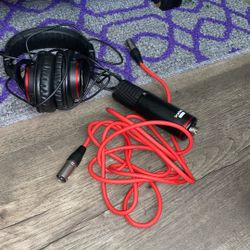 Mic And Headphones 