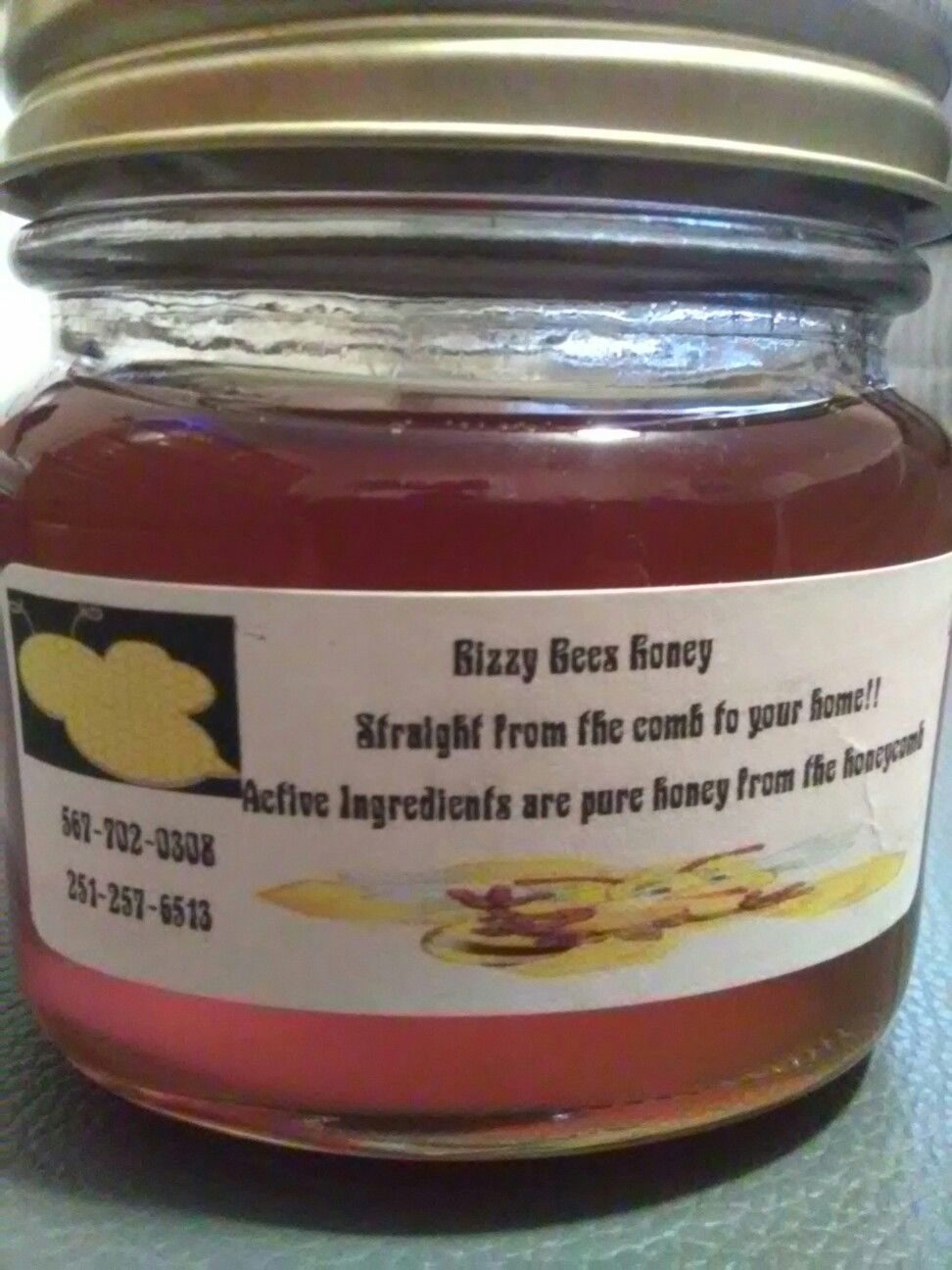 100% pure Honey