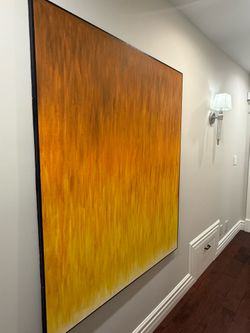 Stunning massive hand painted gallery art from local artist