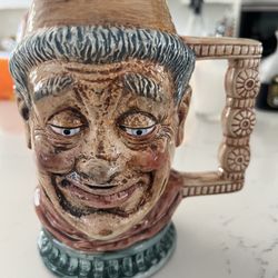 Vintage Character Beer Stein Or Jug