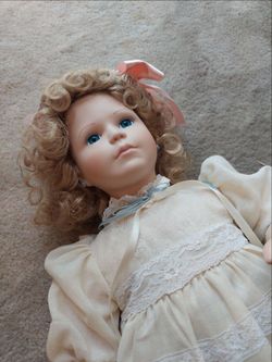 Vintage Porcelain Doll
