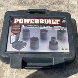Power Build 5pc Socket Set