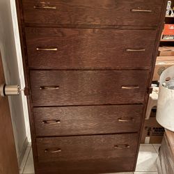 Hand Made Wooden Dresser