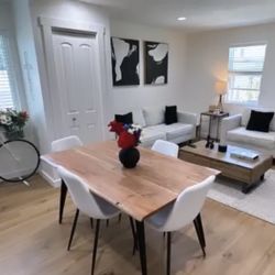 Real Wood Dinning Table 