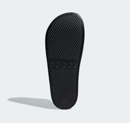 adidas men Adilette Aqua Slides BLACK COLOR