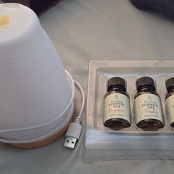 Pursonic 2-in-1 USB Essential Oil Aroma Diffuser and Humidifier