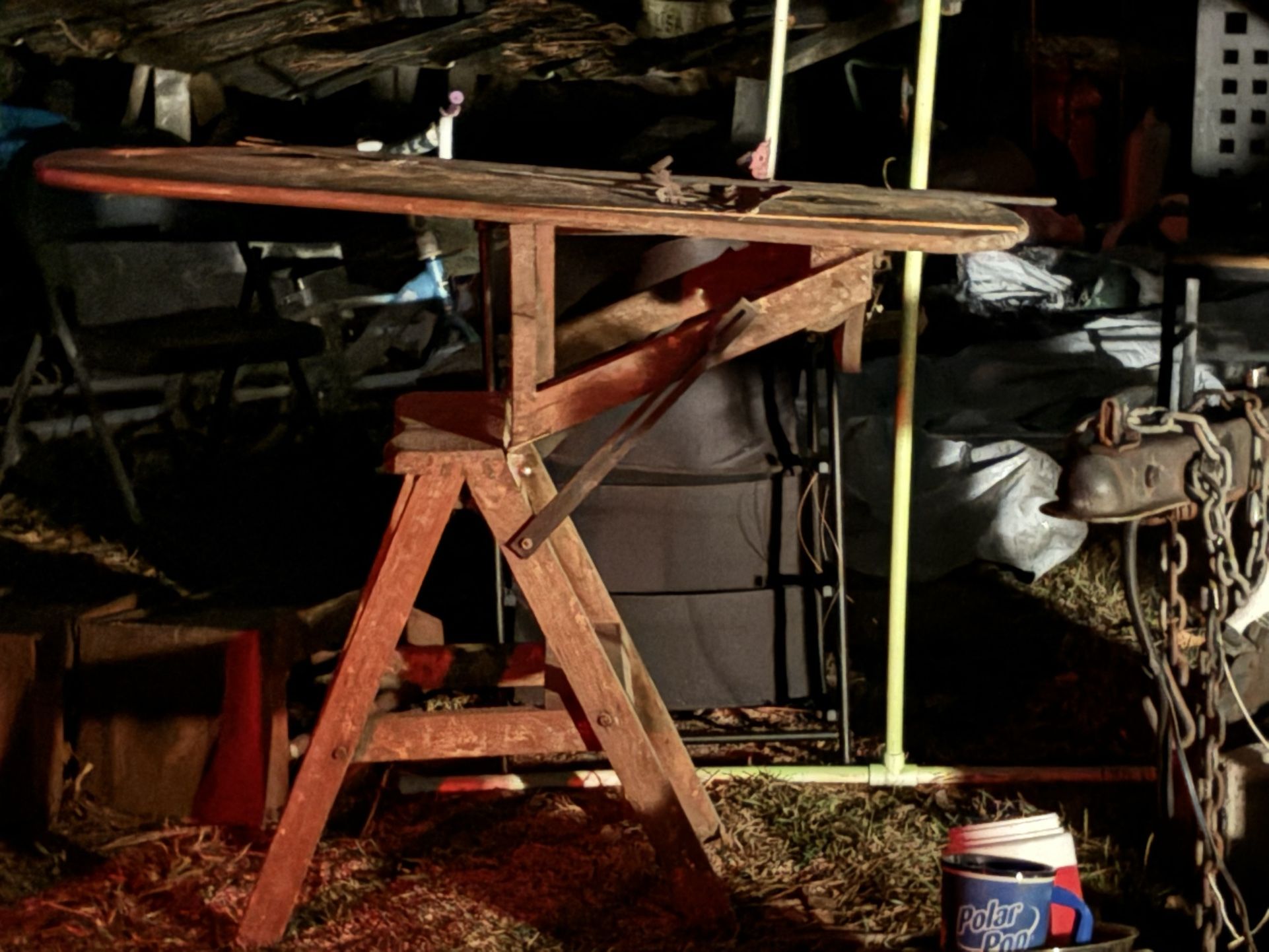 Antique Step Ladder/ironing Board