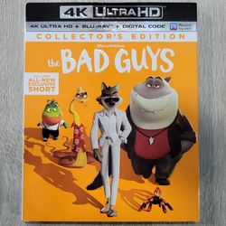 The Bad Guys 4K UHD & Blu-Ray 