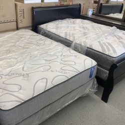 Furniture, Mattress, Boxspring, Bunkbed, Bed, Frame, Chest Dresser, Mirror, Nightstand