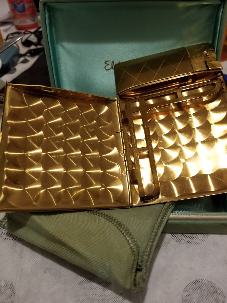 1930's antique cigarette case/lighter