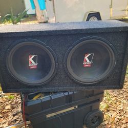 Dual Kicker Subs, Amp and Crossover Setup