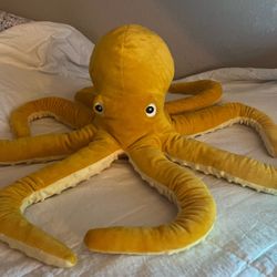Giant plush octopus