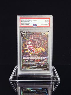 2022 POKEMON SWORD & SHIELD LOST ORIGIN #186 FULL ART/GIRATINA V PSA 9