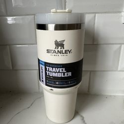 STANLEY ADVENTURE QUENCHER TRAVEL TUMBLER | 30 OZ CREAM NEW