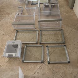 FREE KitchenAid Refrigerator Shelves, drawers And Ice Bin