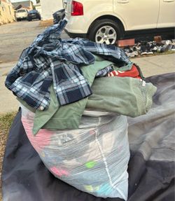 Large Bag of Mixed Used Clothing