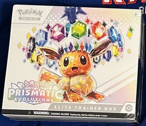 Prismatic Evolutions Elite Trainer Box - SV: Prismatic Evolutions