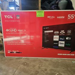 55" TCL/NFL TV for sale!