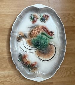 Vintage turkey platter