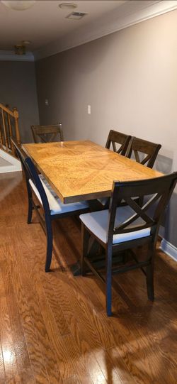 Dining Table Set with 5 Chairs