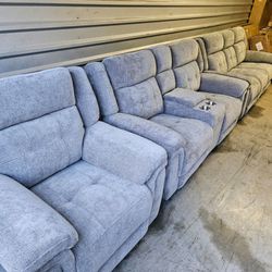 BRAND NEW INTELLISWITCH FREEMOTION RECLINING 3PC SOFA SET