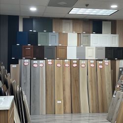Cabinet And vinyl flooring Store Located At Gilbert.