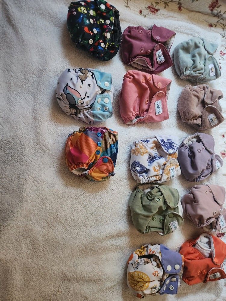 Newborn All In One Cloth Diapers