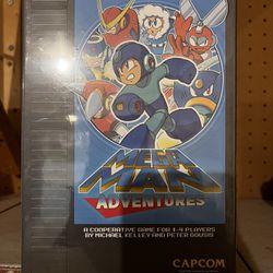 Mega Man Adventures Coop Board Game