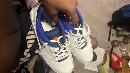 NIKE Blue and white