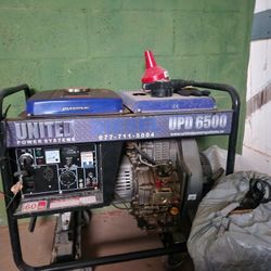 6500 Watt Generator 