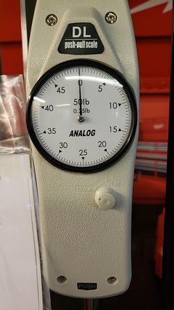 Gauge push pull 0-50lb