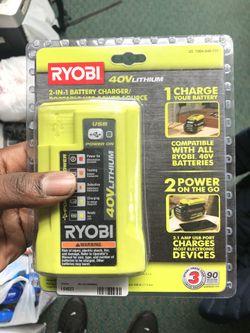 Charger, Tools-power Ryobi .. Negotiable