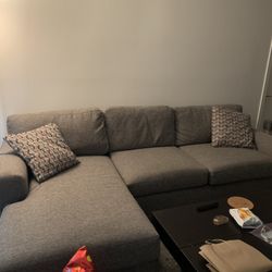 Preston 2pc Sectional Couch 