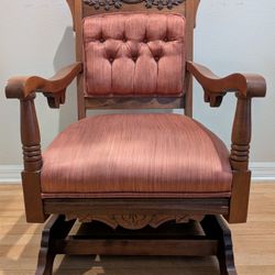 Victorian Wood Platform Rocker