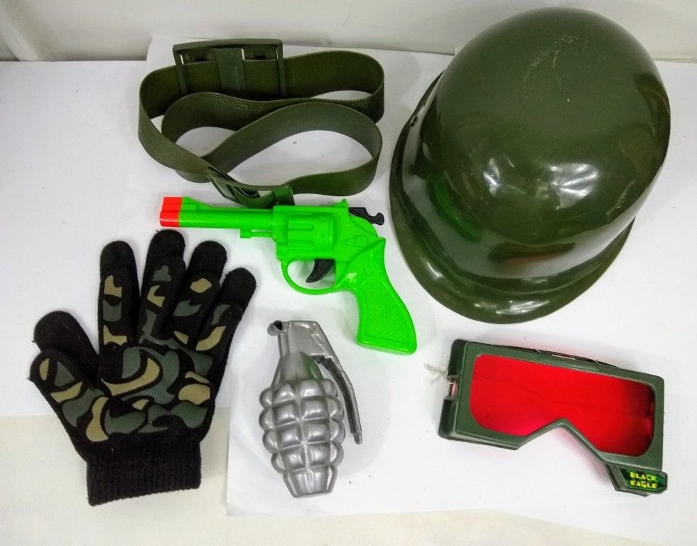 Halloween Kid's Army Man Costume - Play Toys